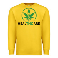 Lemon healthcare thc marijuana cannabis medical Premium Sweatshirt - linhVisuals
