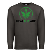 Smoke healthcare thc marijuana cannabis medical Premium Sweatshirt - linhVisuals