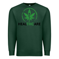 Sports Green healthcare thc marijuana cannabis medical Premium Sweatshirt - linhVisuals