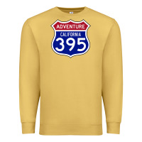 Antique Gold california usa highway 395 hiking fishing climbing adventure premium Premium Sweatshirt - linhVisuals
