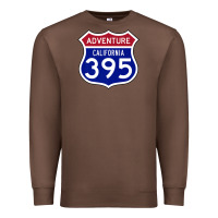Chestnut california usa highway 395 hiking fishing climbing adventure premium Premium Sweatshirt - linhVisuals