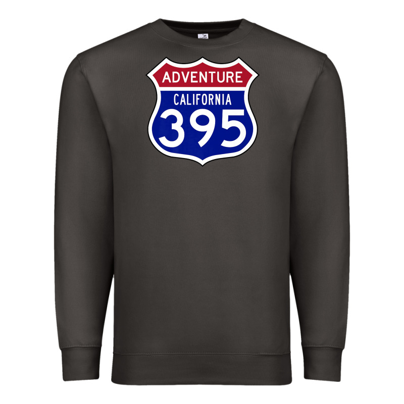 California Usa Highway 395 Hiking Fishing Climbing Adventure Premium Premium Sweatshirt by linhVisuals | Teevron