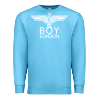 Ocean Blue boy london Premium Sweatshirt - linhVisuals