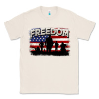 Natural Freedom 4th of july Classic Tee - CowGirlArtShop