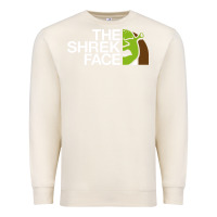 Sandshell the shrek face Premium Sweatshirt - linhVisuals