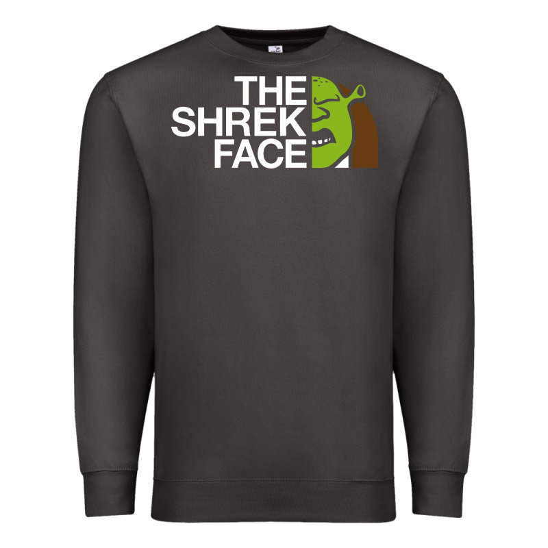 The Shrek Face Premium Sweatshirt by linhVisuals | Teevron