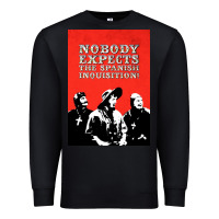 Black nobody expects the spanish inquisition Premium Sweatshirt - linhVisuals