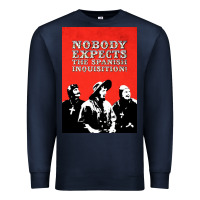 Navy nobody expects the spanish inquisition Premium Sweatshirt - linhVisuals