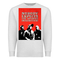 Oatmeal Heather nobody expects the spanish inquisition Premium Sweatshirt - linhVisuals