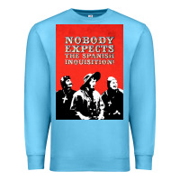 Ocean Blue nobody expects the spanish inquisition Premium Sweatshirt - linhVisuals