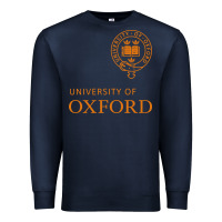 Navy oxford Premium Sweatshirt - linhVisuals
