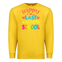 Lemon happy last day of school teacher boys girls school last day Premium Sweatshirt - linhVisuals