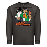 Smoke buddy thunderstruck friend Premium Sweatshirt - linhVisuals