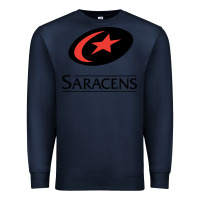 Navy saracens Premium Sweatshirt - linhVisuals