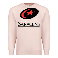 Pale Pink saracens Premium Sweatshirt - linhVisuals