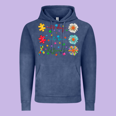 It's Okay To Be Different Vintage Hoodie Designed By Cowhidedigitalart