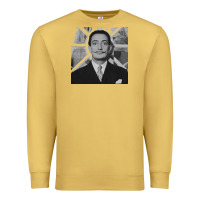 Antique Gold swans reflecting elephants 1937 by salvador dali 83665573 Premium Sweatshirt - linhVisuals