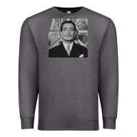 Charcoal Heather swans reflecting elephants 1937 by salvador dali 83665573 Premium Sweatshirt - linhVisuals