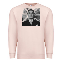 Pale Pink swans reflecting elephants 1937 by salvador dali 83665573 Premium Sweatshirt - linhVisuals