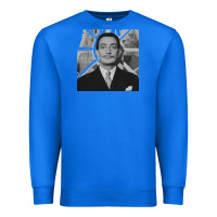 True Royal swans reflecting elephants 1937 by salvador dali 83665573 Premium Sweatshirt - linhVisuals