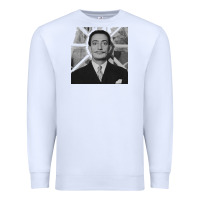 White swans reflecting elephants 1937 by salvador dali 83665573 Premium Sweatshirt - linhVisuals