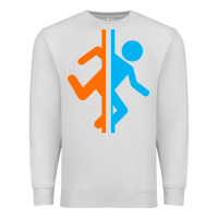 Dove Grey portal   portal Premium Sweatshirt - linhVisuals