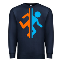 Navy portal   portal Premium Sweatshirt - linhVisuals