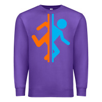 Purple portal   portal Premium Sweatshirt - linhVisuals