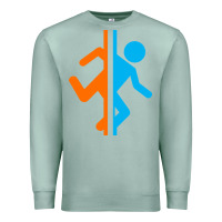 Seafoam portal   portal Premium Sweatshirt - linhVisuals
