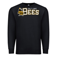 Black salt lake city bees Premium Sweatshirt - linhVisuals