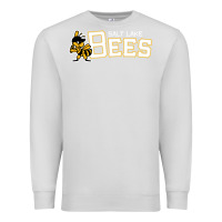 Dove Grey salt lake city bees Premium Sweatshirt - linhVisuals