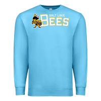Ocean Blue salt lake city bees Premium Sweatshirt - linhVisuals