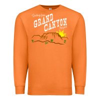 Carrot arizona grand canyon greetings souvenir tee shirt Premium Sweatshirt - linhVisuals