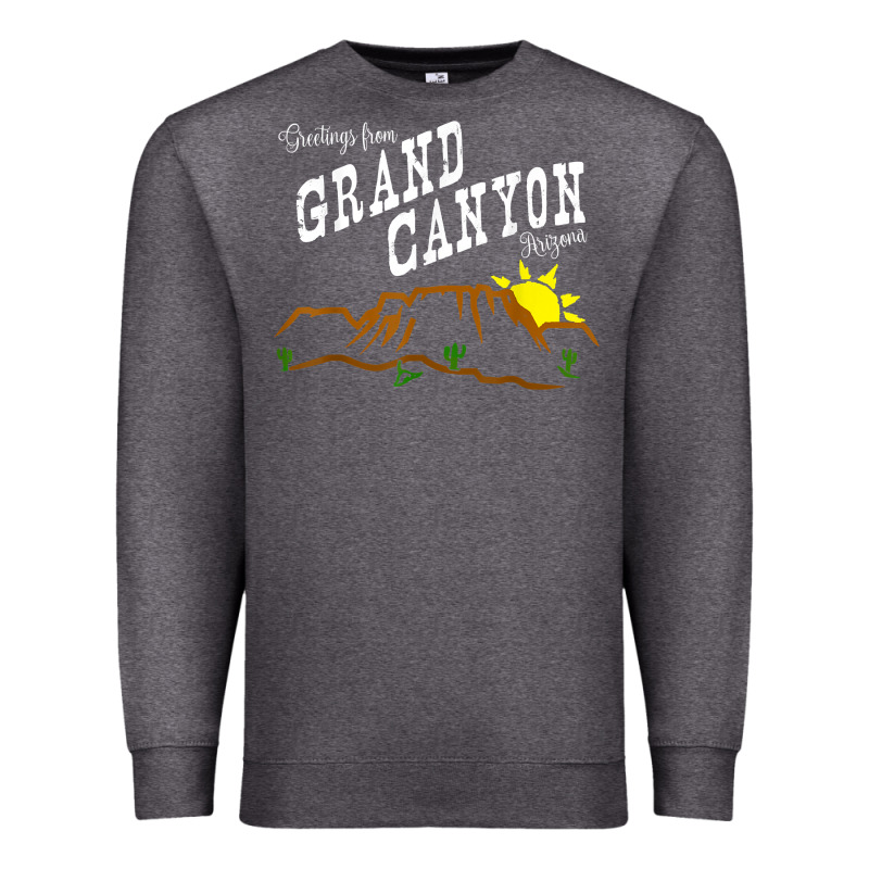 Arizona Grand Canyon Greetings Souvenir Tee Shirt Premium Sweatshirt by linhVisuals | Teevron