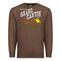 Chestnut arizona grand canyon greetings souvenir tee shirt Premium Sweatshirt - linhVisuals