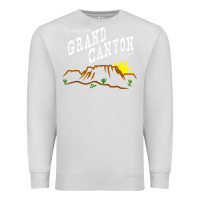 Dove Grey arizona grand canyon greetings souvenir tee shirt Premium Sweatshirt - linhVisuals
