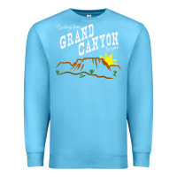 Ocean Blue arizona grand canyon greetings souvenir tee shirt Premium Sweatshirt - linhVisuals