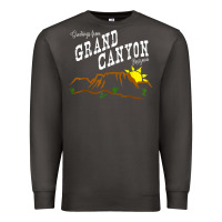 Smoke arizona grand canyon greetings souvenir tee shirt Premium Sweatshirt - linhVisuals