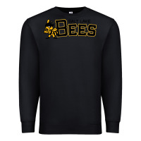 Black salt lake city bees Premium Sweatshirt - linhVisuals