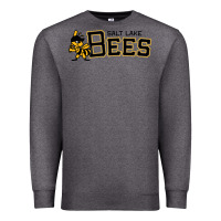 Charcoal Heather salt lake city bees Premium Sweatshirt - linhVisuals
