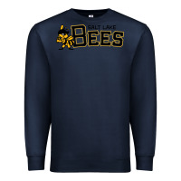 Navy salt lake city bees Premium Sweatshirt - linhVisuals