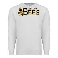 Dove Grey salt lake city bees Premium Sweatshirt - linhVisuals