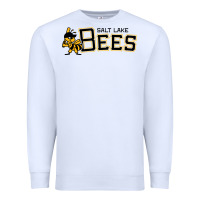White salt lake city bees Premium Sweatshirt - linhVisuals