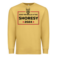 Antique Gold shoresy Premium Sweatshirt - linhVisuals