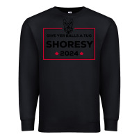 Black shoresy Premium Sweatshirt - linhVisuals