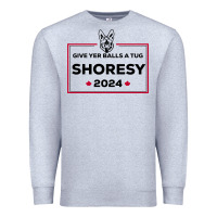 Heather Grey shoresy Premium Sweatshirt - linhVisuals