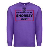 Purple shoresy Premium Sweatshirt - linhVisuals