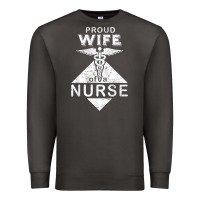 Smoke my husband is a nurse im a proud wife of a nurse Premium Sweatshirt - linhVisuals