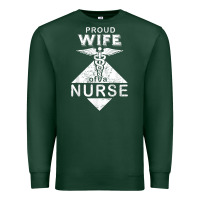 My Husband Is A Nurse Im A Proud Wife Of A Nurse Premium Sweatshirt | Teevron