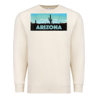 Arizona Shirt   Saguaro Cactus Desert Landscape T Shirt Premium Sweatshirt | Teevron